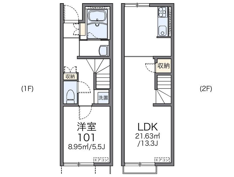 レオネクストエムズ　華 間取図