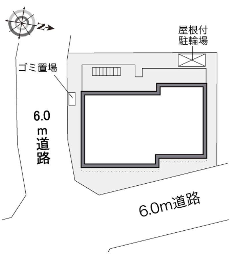レオパレスＴＡＭＯ 配置図