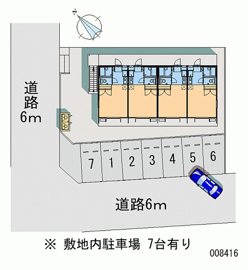 08416 Monthly parking lot