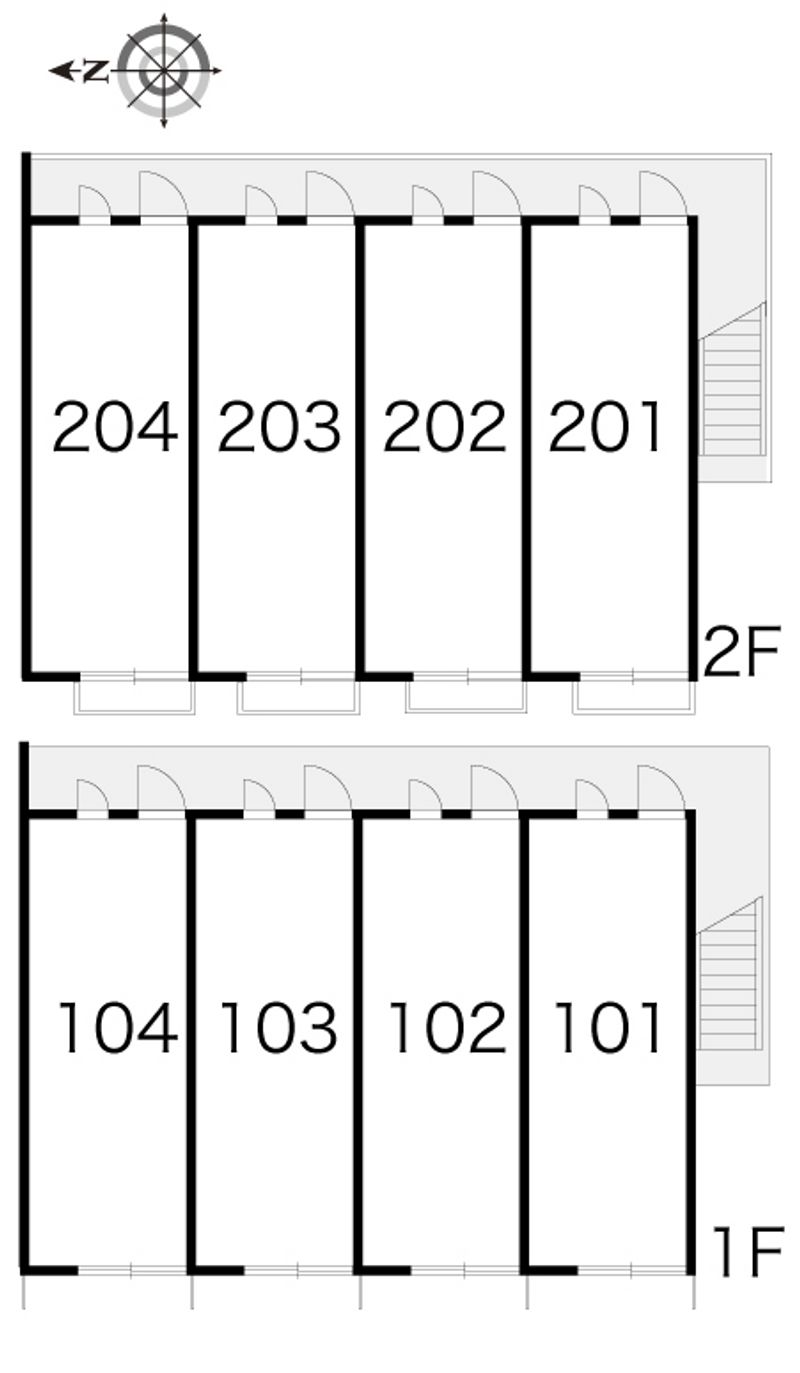 leopalace Chayagasaka 户型布局图