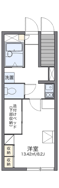 レオパレスＭｓ 間取り図