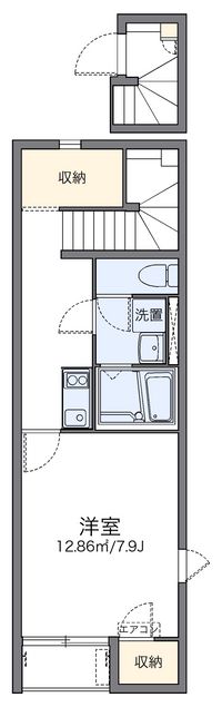 レオネクストシャン　フルール 間取り図