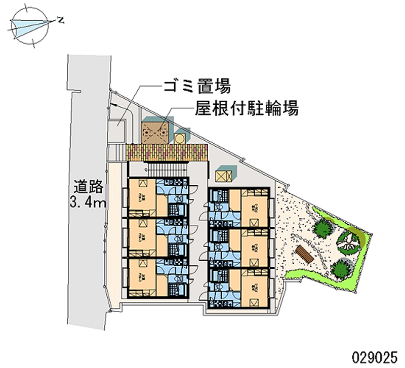 レオパレス松尾 区画図