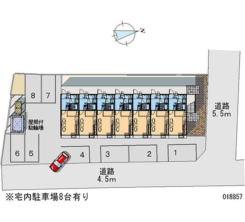 レオパレス大丸 月極駐車場