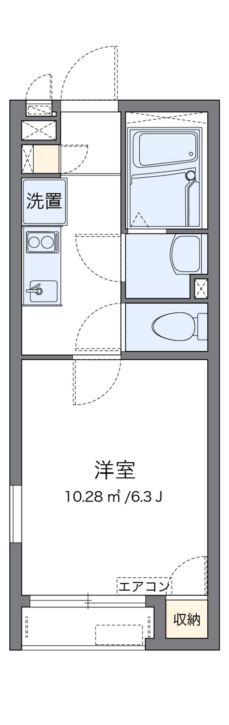 クレイノときの杜 間取図