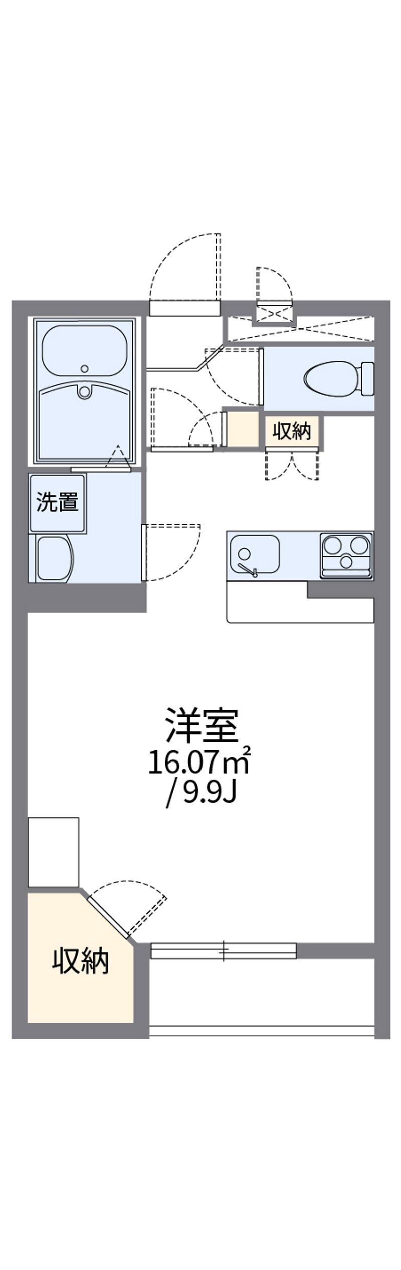 レオパレスＦｌｏｒｅｔ 間取図