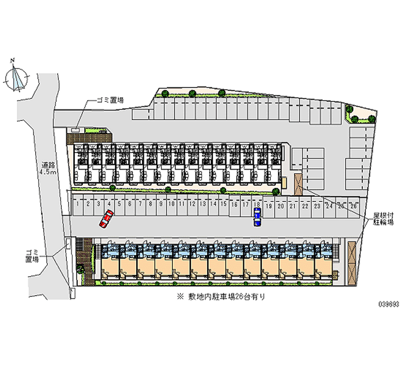 39693 Monthly parking lot