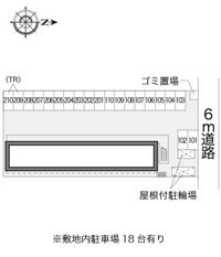レオパレスブルースカイⅠ 駐車場