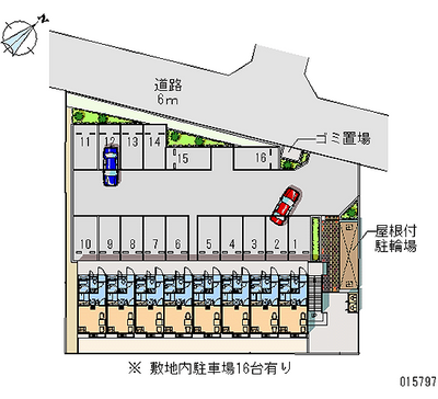 15797 Monthly parking lot