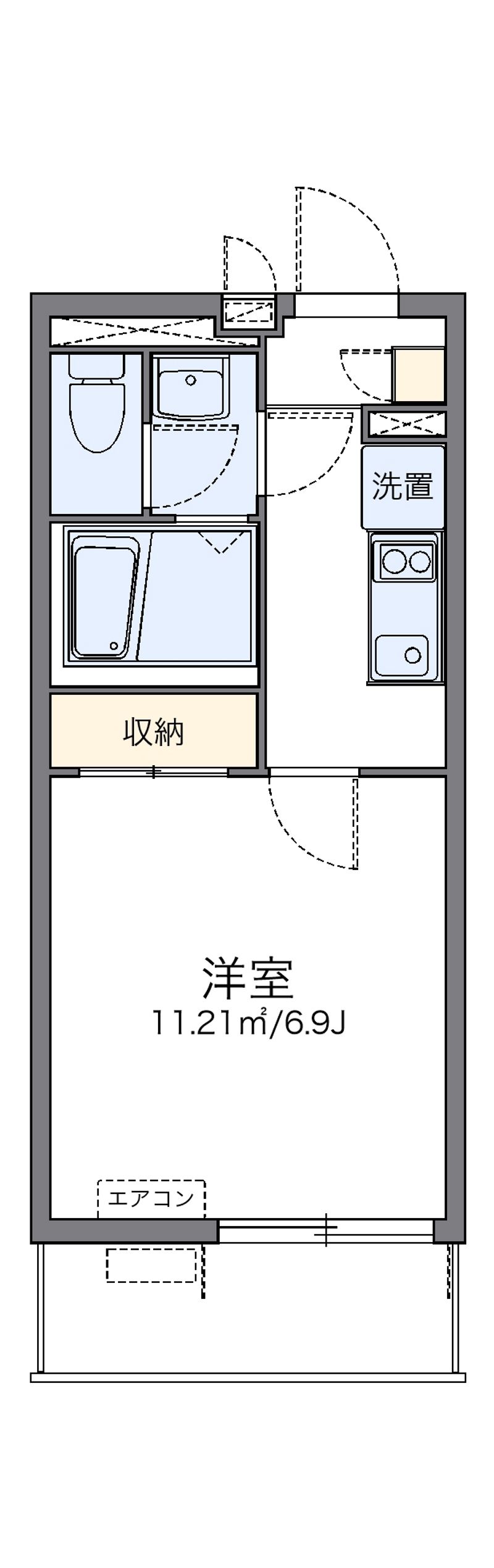 レオネクストプランドール千寿 間取図