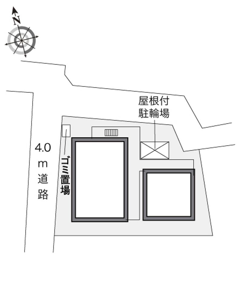 レオパレスＳＯ小石川 配置図