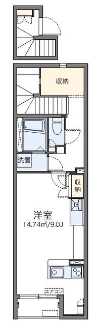 レオネクストリヴェールメゾン 間取り図