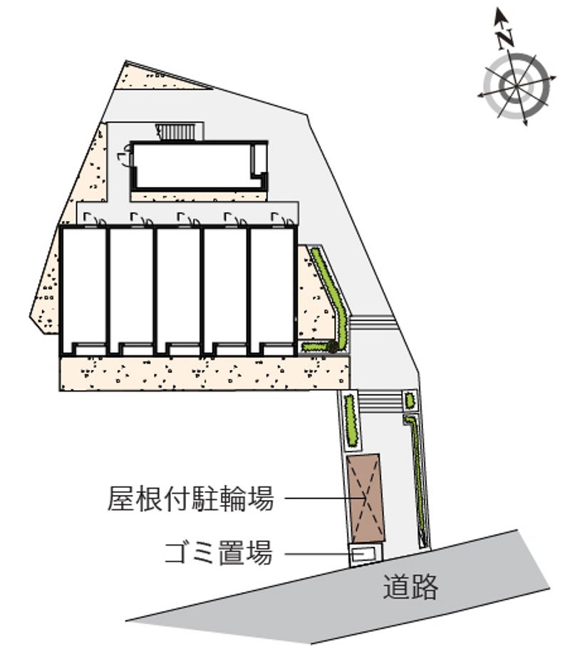レオネクストＫｏｈｎａｎ 配置図