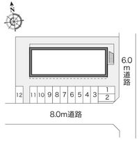 レオパレスオリエンタル 駐車場
