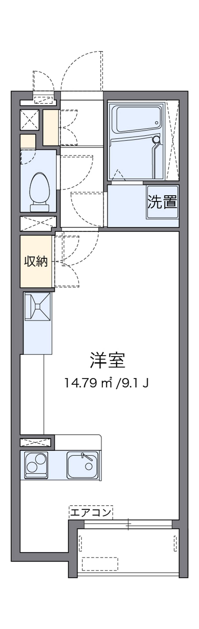 ミランダハピネス 間取図