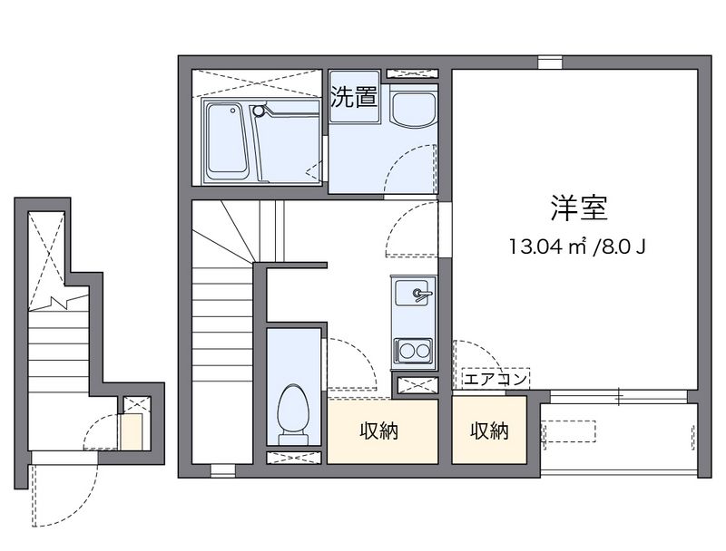 クレイノエタールⅡ 間取図