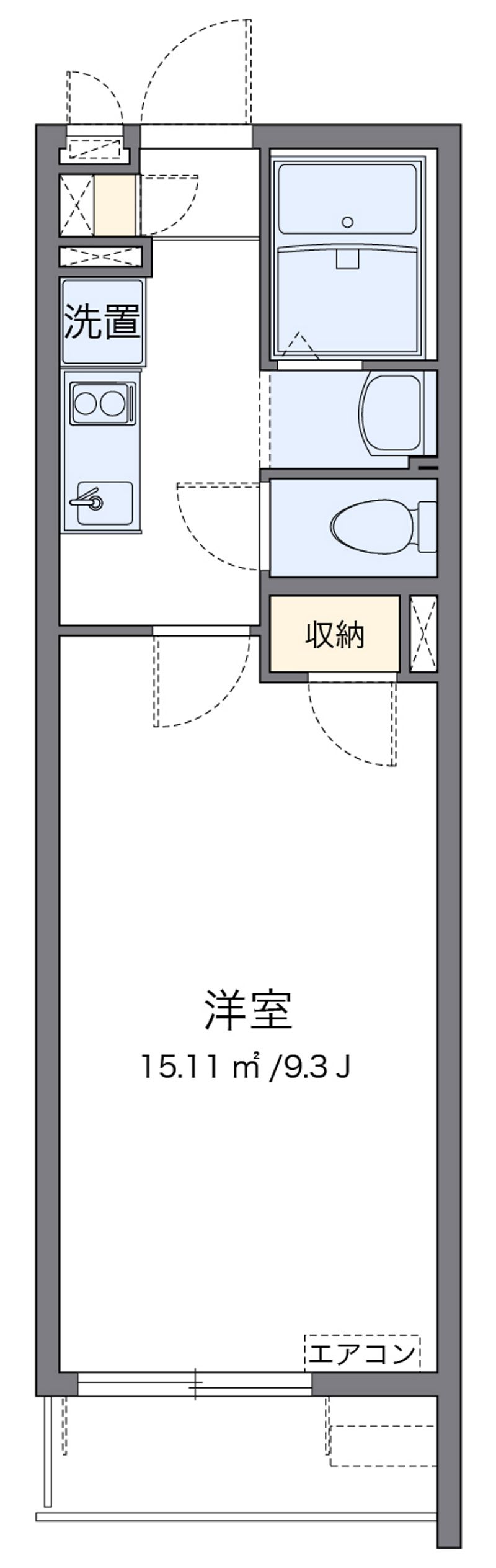 クレイノリシェシールⅡ 間取図