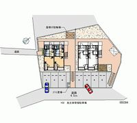 レオネクストグレイス紫蘭Ⅰ 区画図