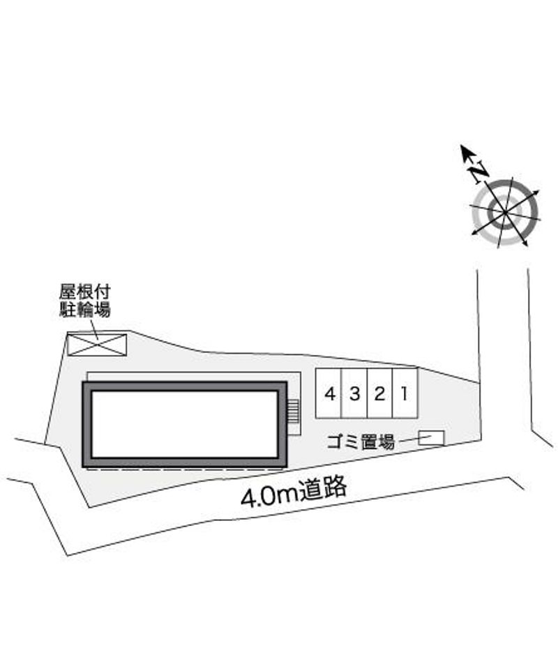 レオパレスディアコート 配置図