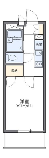 レオパレス純Ⅳ 間取り図