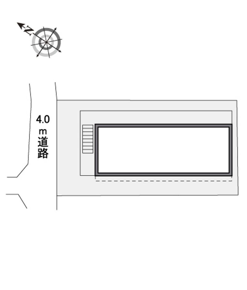 レオパレスグランドール 配置図