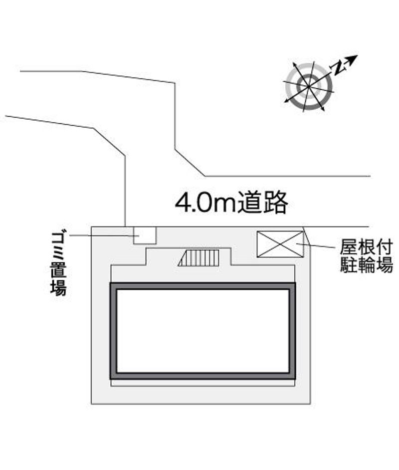 レオパレスニューリバー松本 配置図