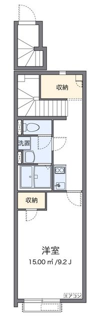 クレイノＧＡＲＤＥＮ　丘　Ⅱ 間取り図