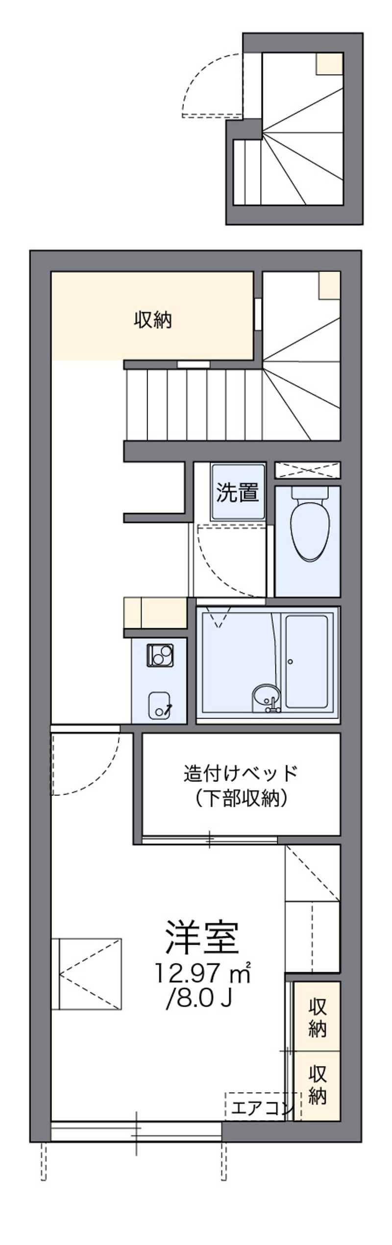 レオパレスそまぎ 間取図
