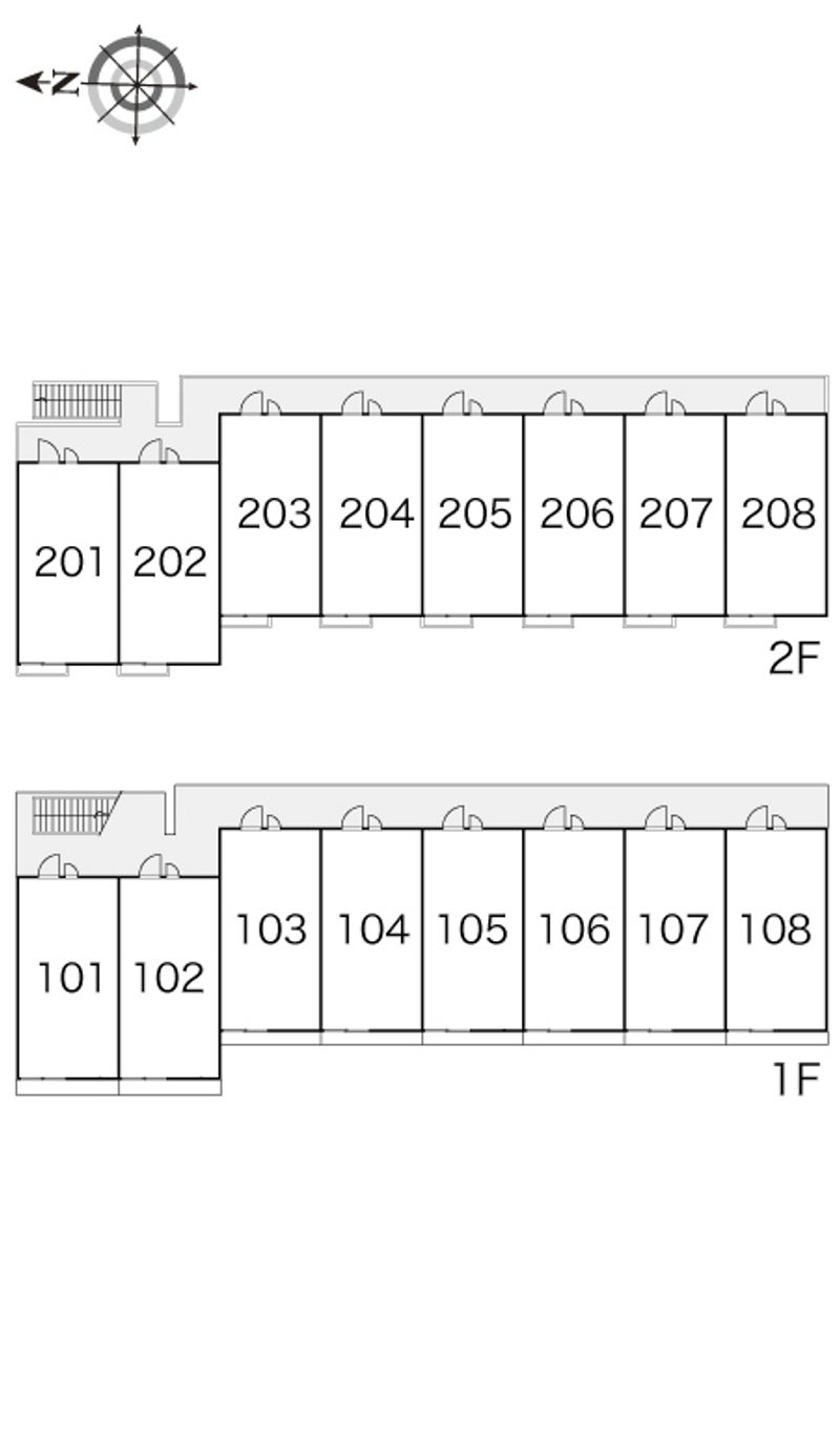 レオパレスＯＮＯ 間取配置図