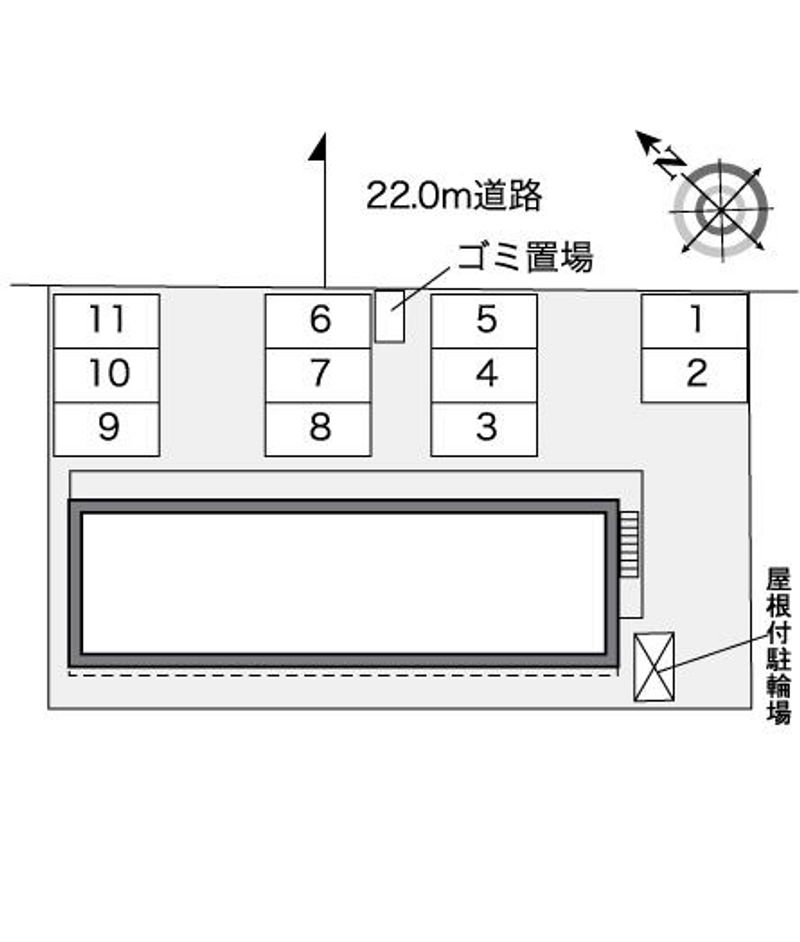 レオパレスシャンブル 配置図