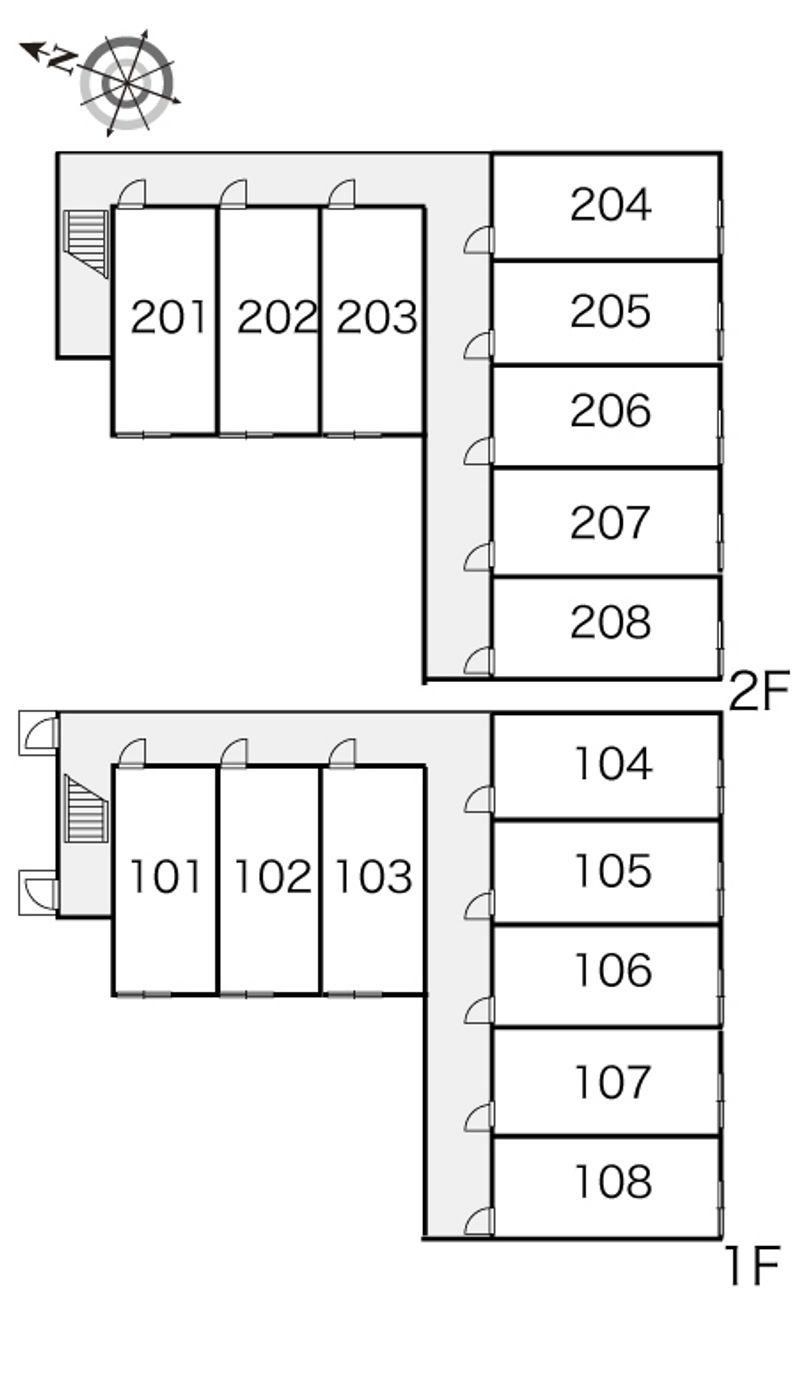 レオパレスイセキ９１３ 間取配置図