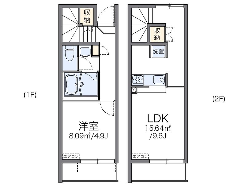 レオネクストコンフォート安行原 間取図