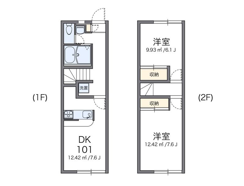 レオパレスヴィヴァーチェ青山 間取図