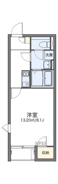 レオネクストＮＩＳＨＩＤＡ 間取り図