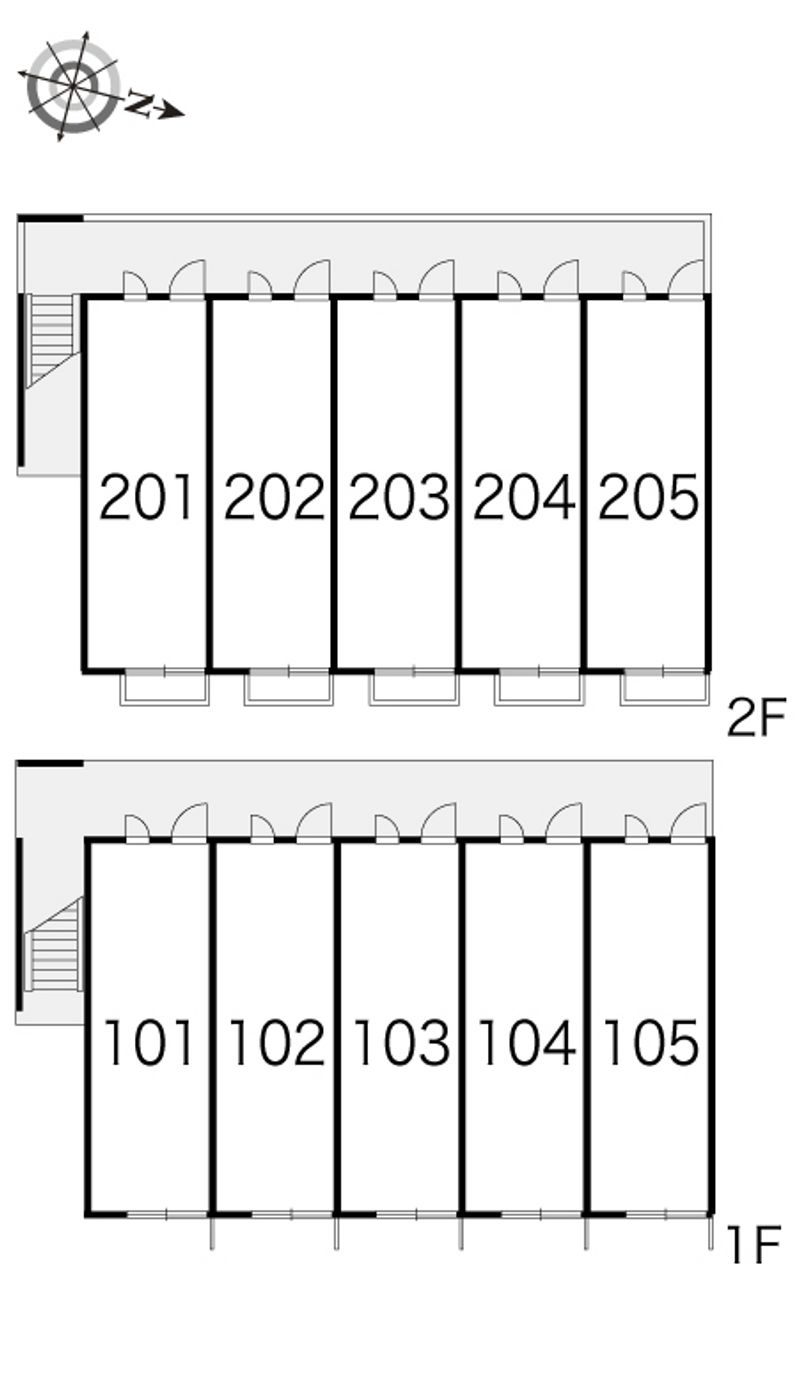 レオパレスエルドラド 間取り配置図