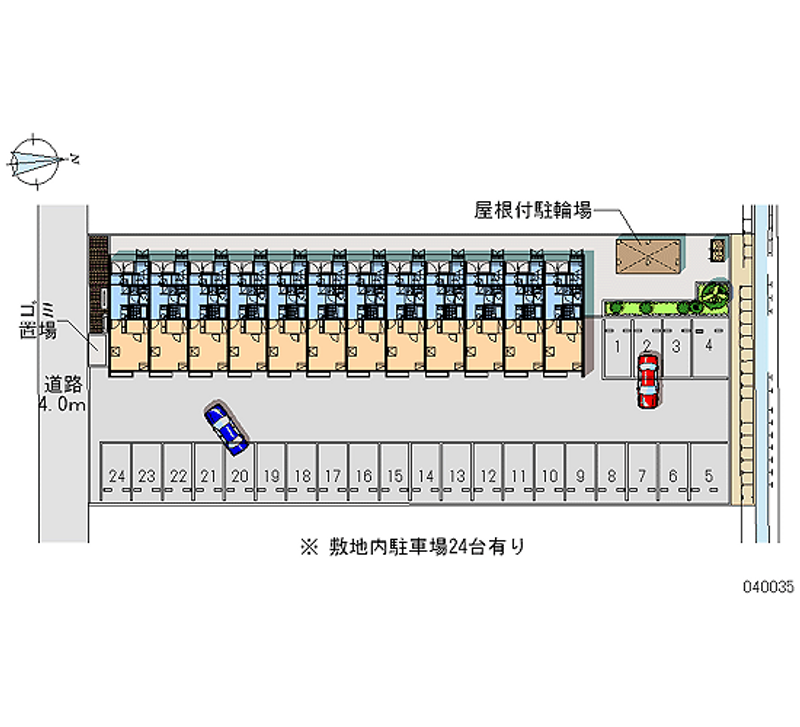 40035月租停车场