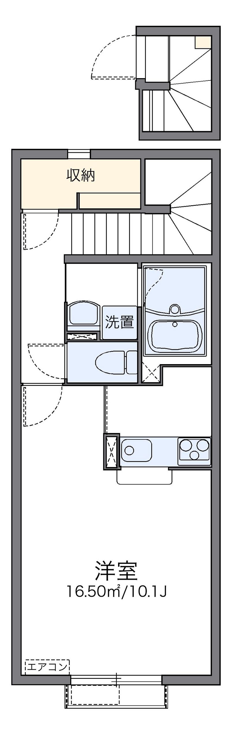 レオネクストＹｕｍｅ 間取図