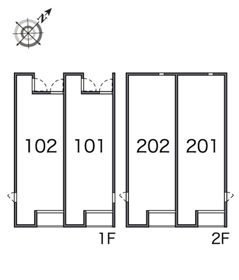レオネクストアミーゴⅡ 間取り配置図