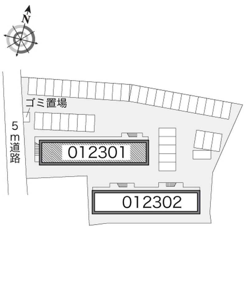 レオパレス彩Ⅰ 駐車場