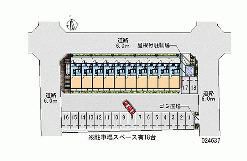 24637月租停車場