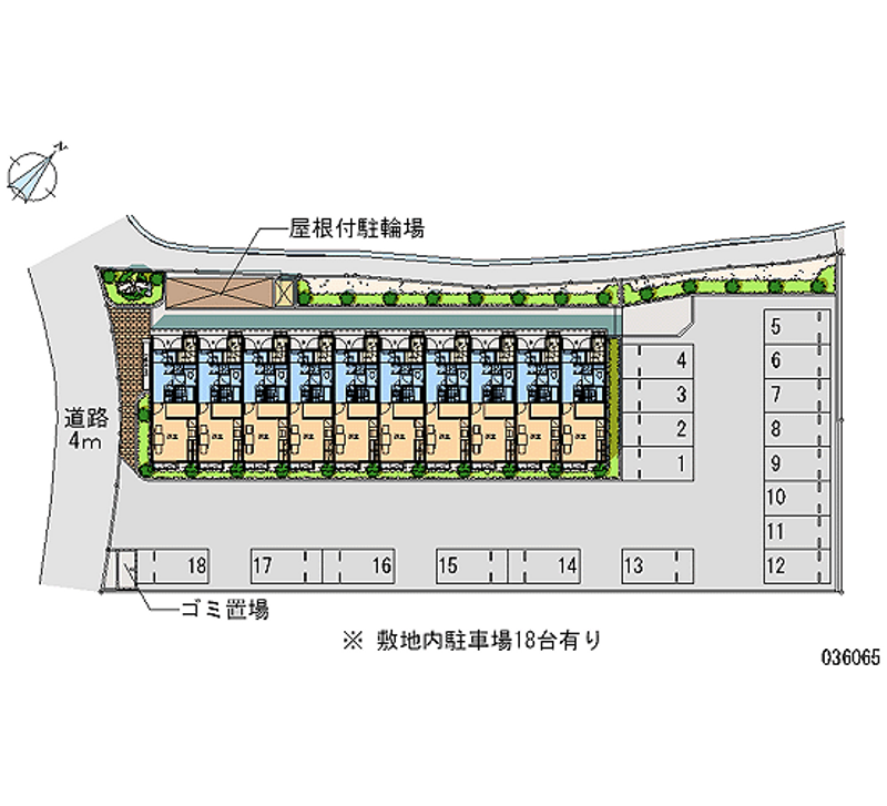 36065 Monthly parking lot