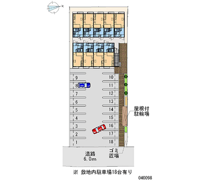 40098 Monthly parking lot