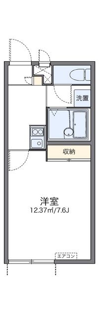 レオパレスマルミズ 間取り図