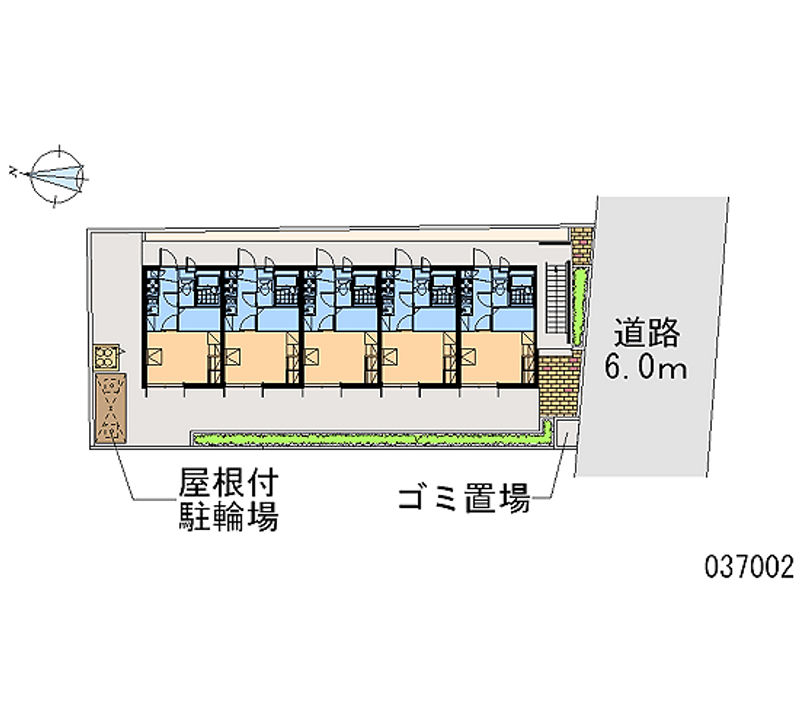 レオパレスＳＨＩＮＥＨＩＬＬＳ 区画図