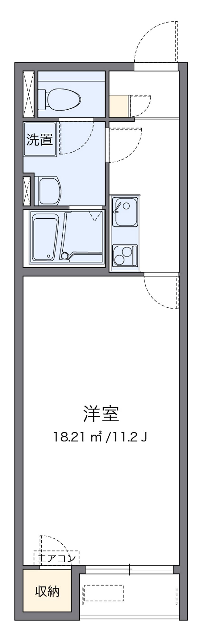レオネクストインガーデン 間取図