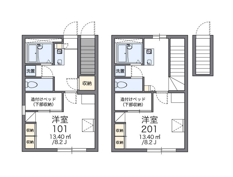 レオパレスＷｉｎｇ 間取図