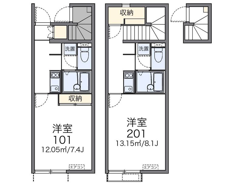レオネクストみやび 間取図