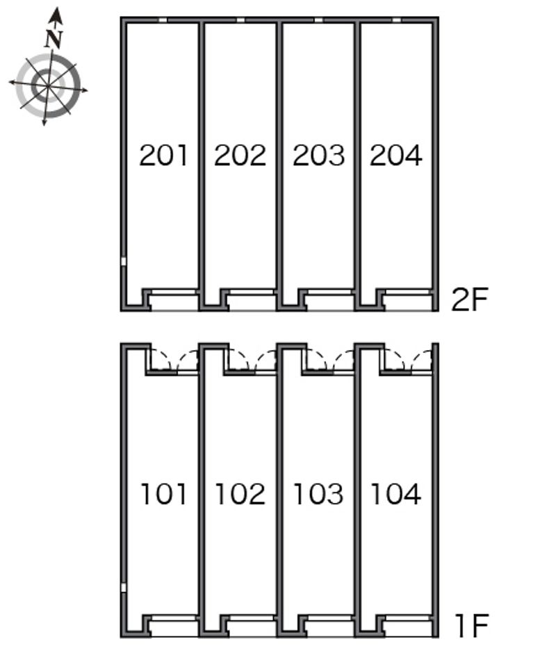 レオネクストリュミエール 間取り配置図