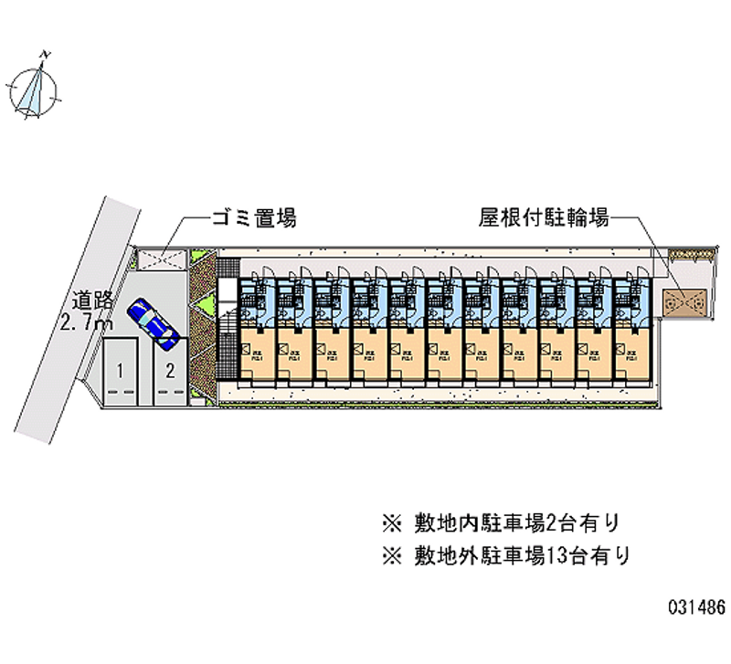 31486 Monthly parking lot