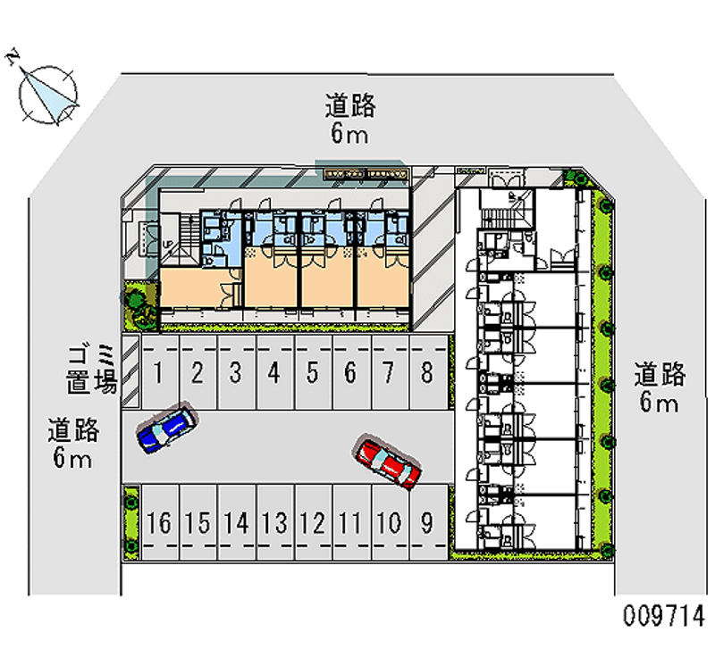 09714 Monthly parking lot